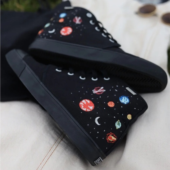 BANGS Universe High Top Embroidered Canvas & Rubber 7 - Picture 2 of 7